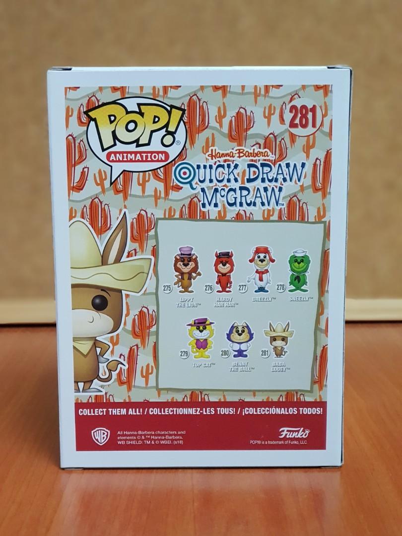 Funko Pop Animation The Quickdraw Mcgraw Show Baba Looey