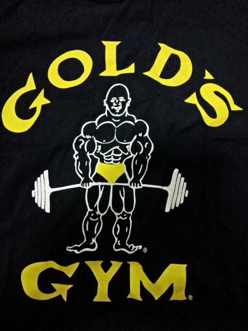 Gold's Gym T shirts / Dark blue / L /used, Men's Fashion, Tops  Sets,  Formal Shirts on Carousell