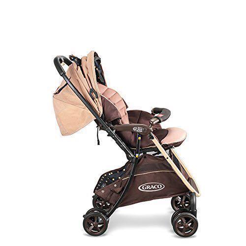 GRACO Citinext baby infant stroller pram Brown reversible handle big storage space lightweight