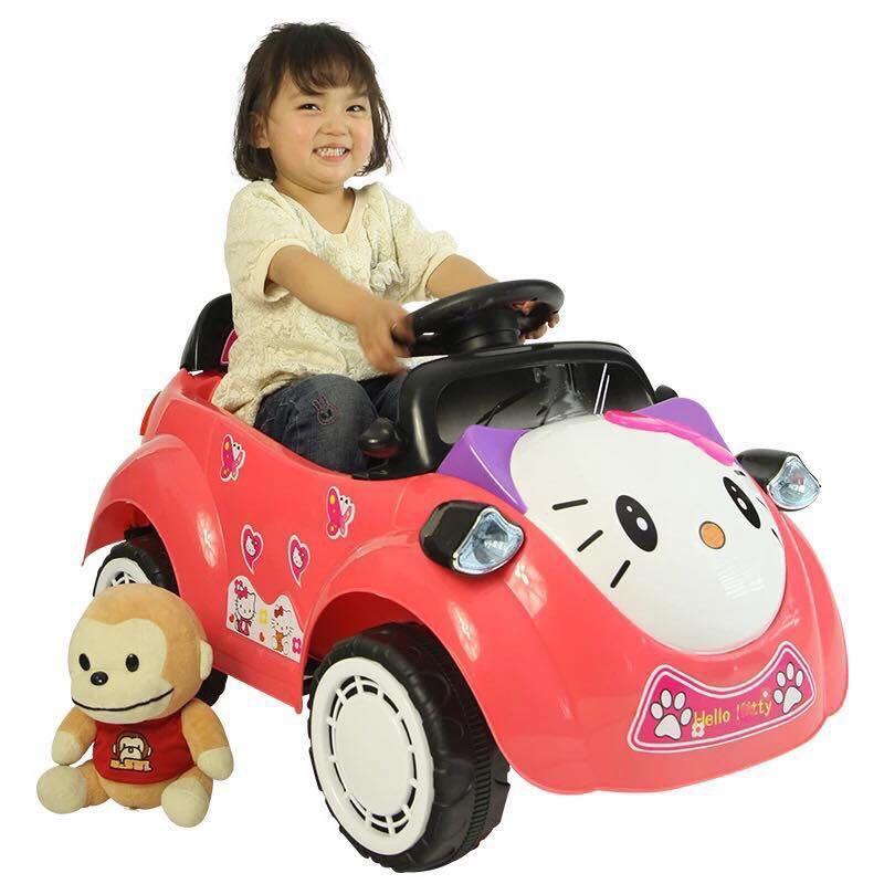 Hello kitty discount baby car