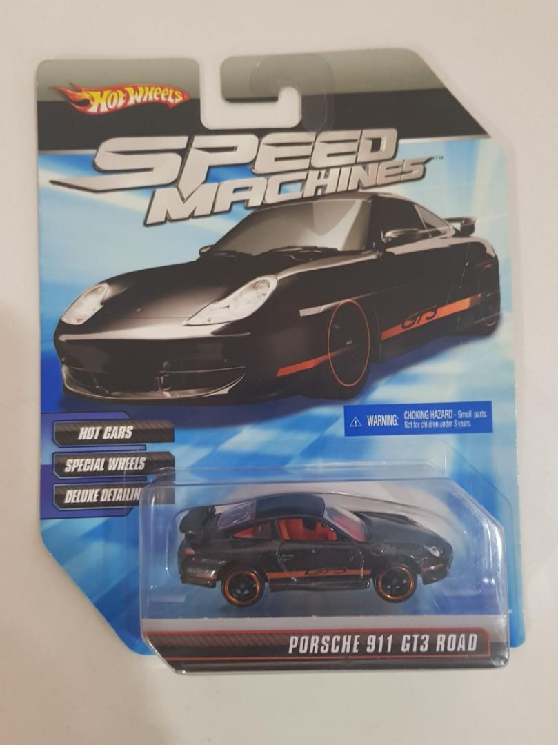Hot Wheels Speed Machines Porsche 911 Gt3 Road Hobbies And Toys Toys And Games On Carousell 0578