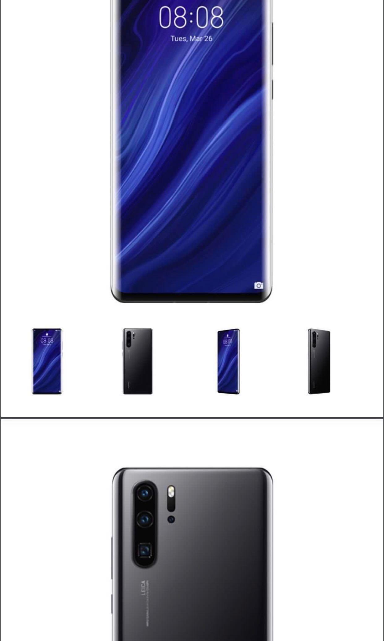 huawei p30 pro with watch