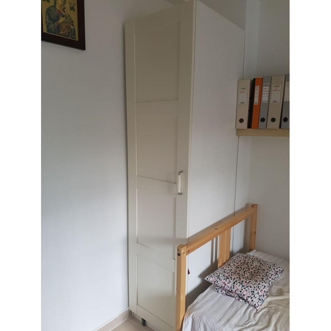 Ikea Single Door Wardrobe Furniture Shelves Drawers On Carousell