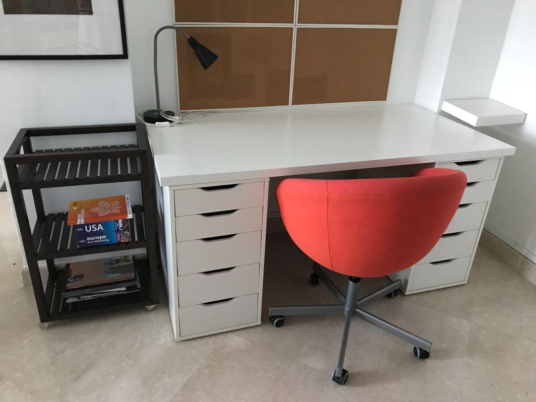 Ikea Table Top & Drawer Units, Furniture & Home Living, Furniture