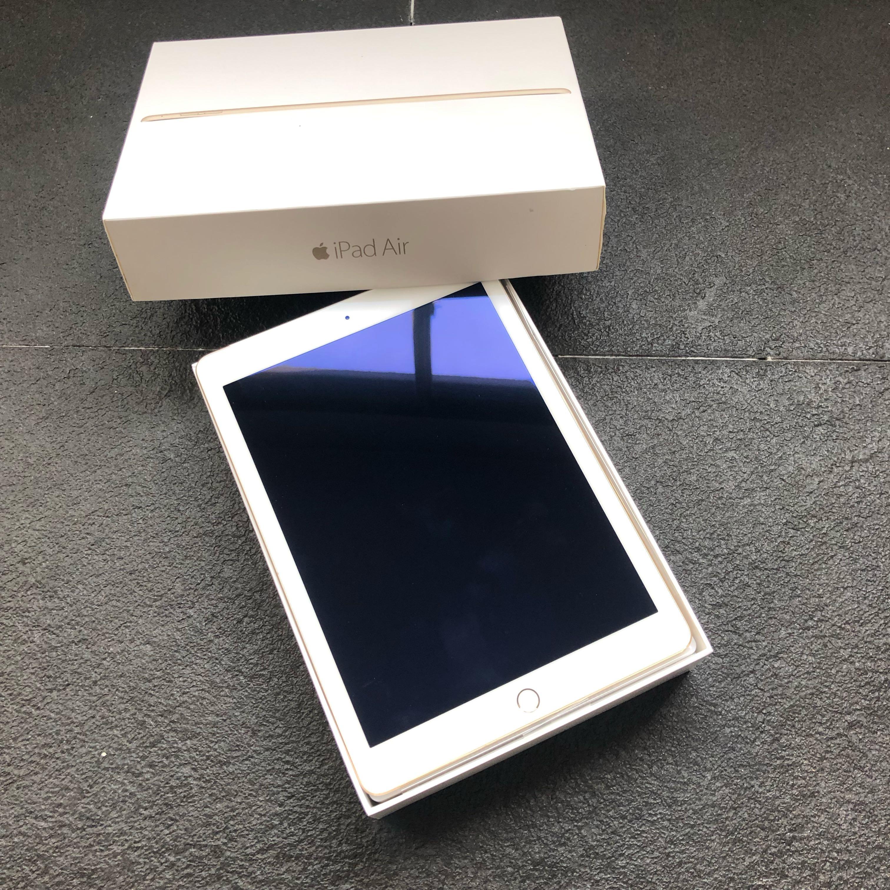 Ipad Air 2 Wi Fi Cellular 64gb Gold Mobile Phones Tablets Tablets On Carousell
