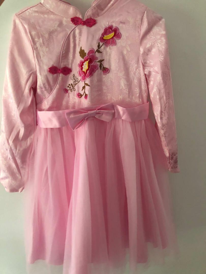 Kids Dress Chinese Costume 140 150 Size Babies Kids Girls