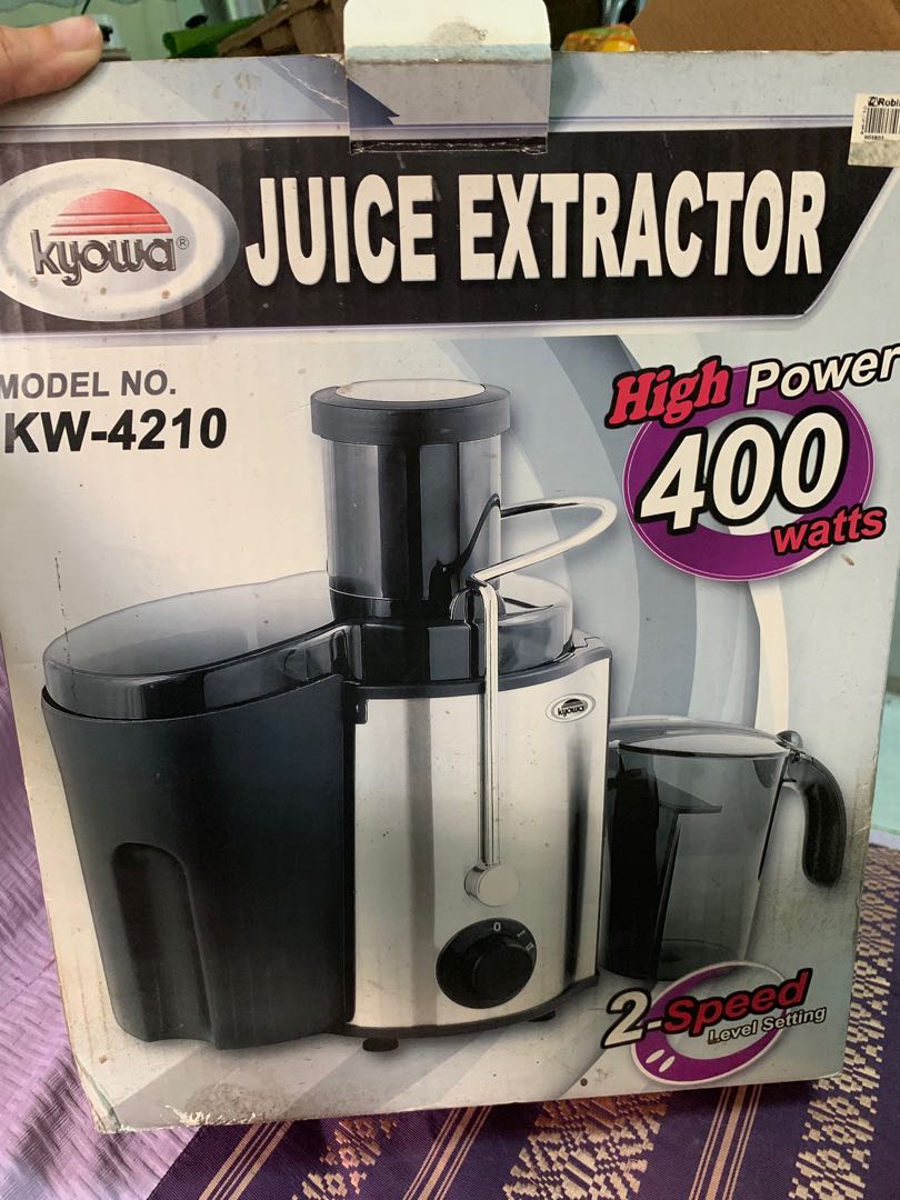 Kyowa Juice Extractor Heavy Duty Juicer, TV & Home Appliances, Kitchen