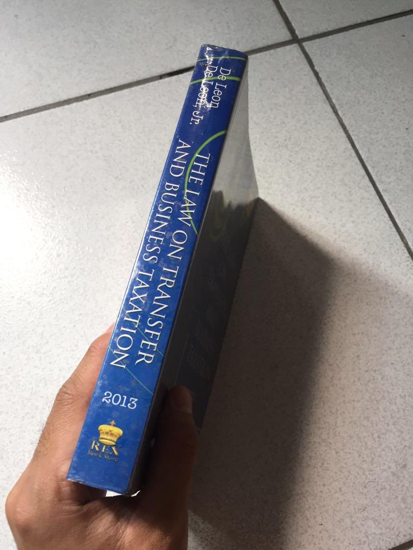 Law on Tax (de leon,2013) (Category: Textbooks) located in Quezon City. Submitted by rklmon (Listing ID 221953383, Image 2). Description: .