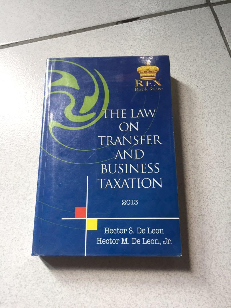 Law on Tax (de leon,2013) (Category: Textbooks) located in Quezon City. Submitted by rklmon (Listing ID 221953383, Image 1). Description: .