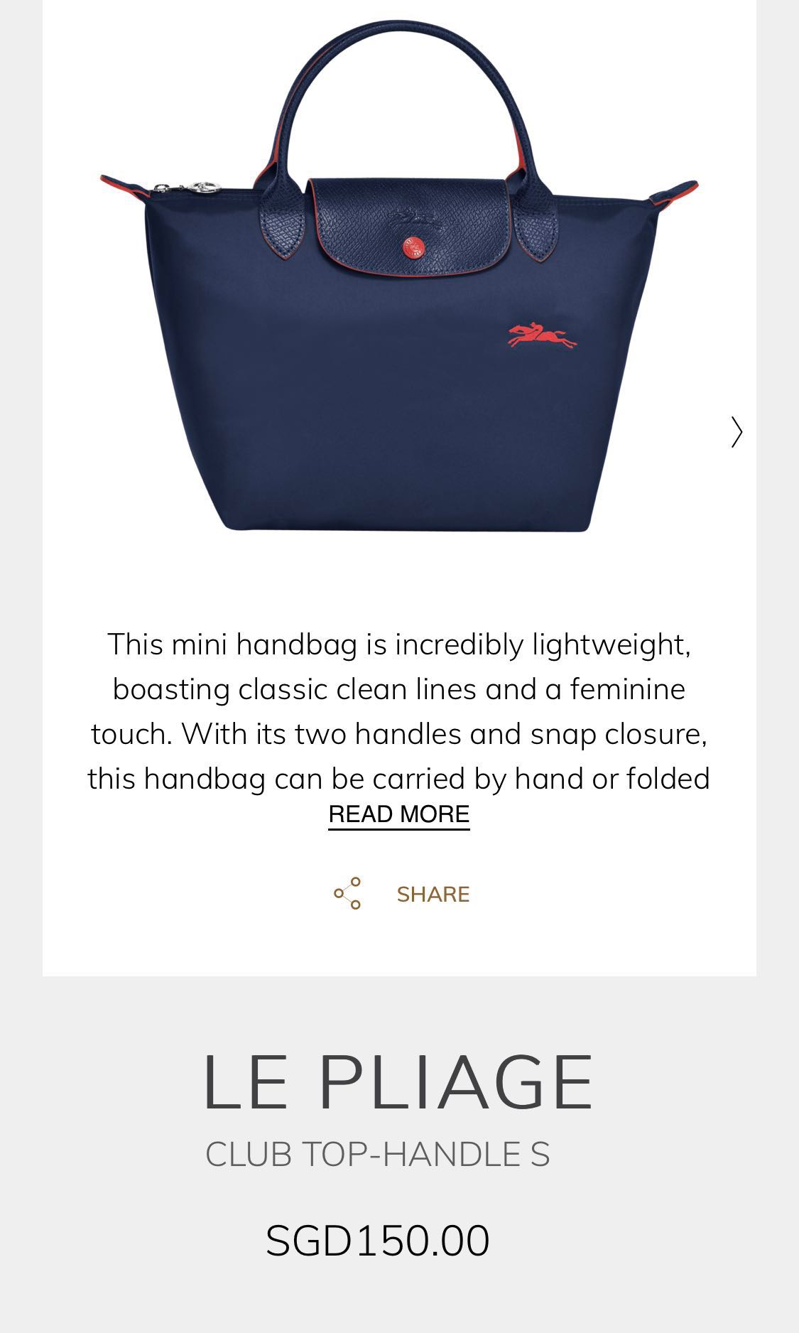 longchamp new design 2019