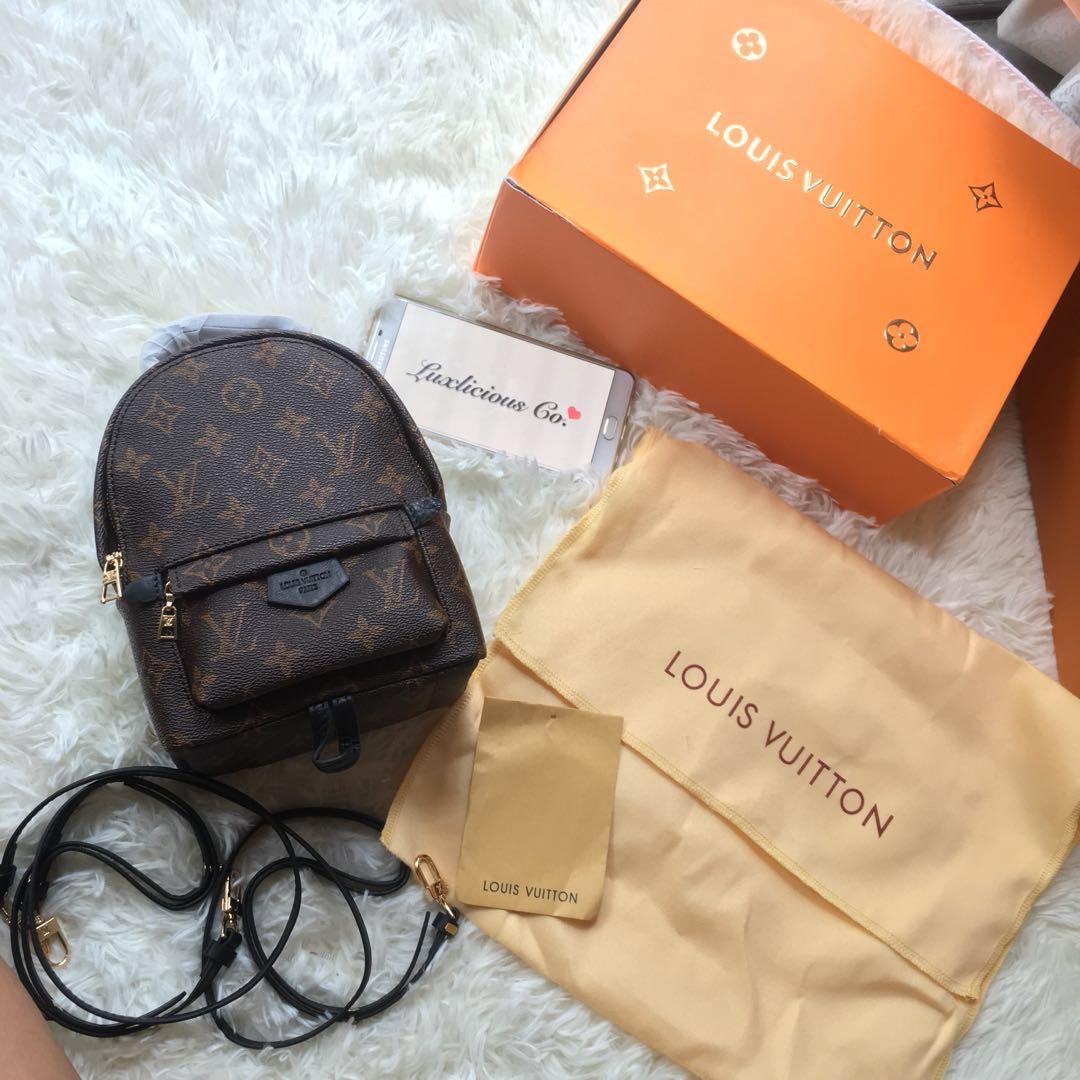 Lv Mini Backpack (Category: Bags & Wallets) located in Kuala Lumpur. Submitted by luxlicious_ (Listing ID 222015957, Image 1). Description: Real shoots Grade: Highest premium quality (Market price: Rm1000++) *YOU GET WHAT YOU SEE* DM for more.