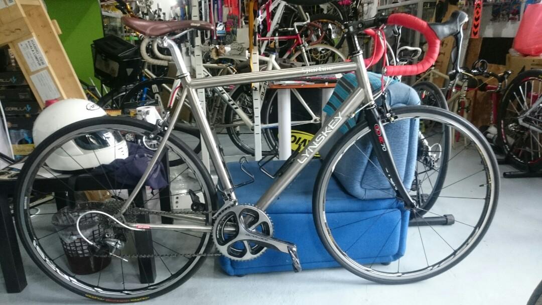 lynskey sportive titanium road frame 2018