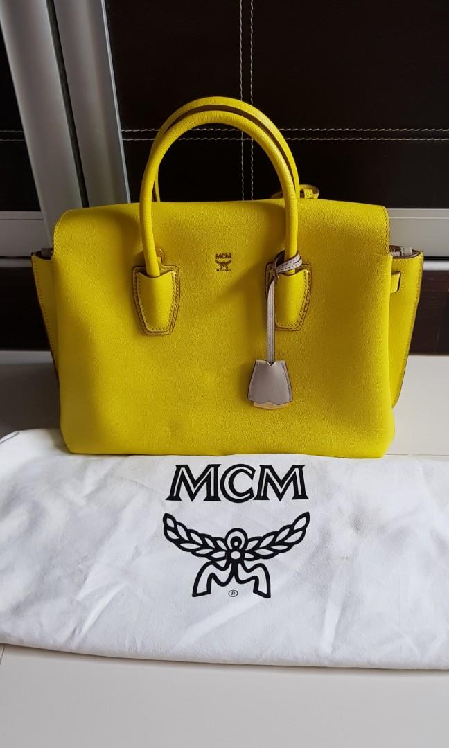 mcm milla tote