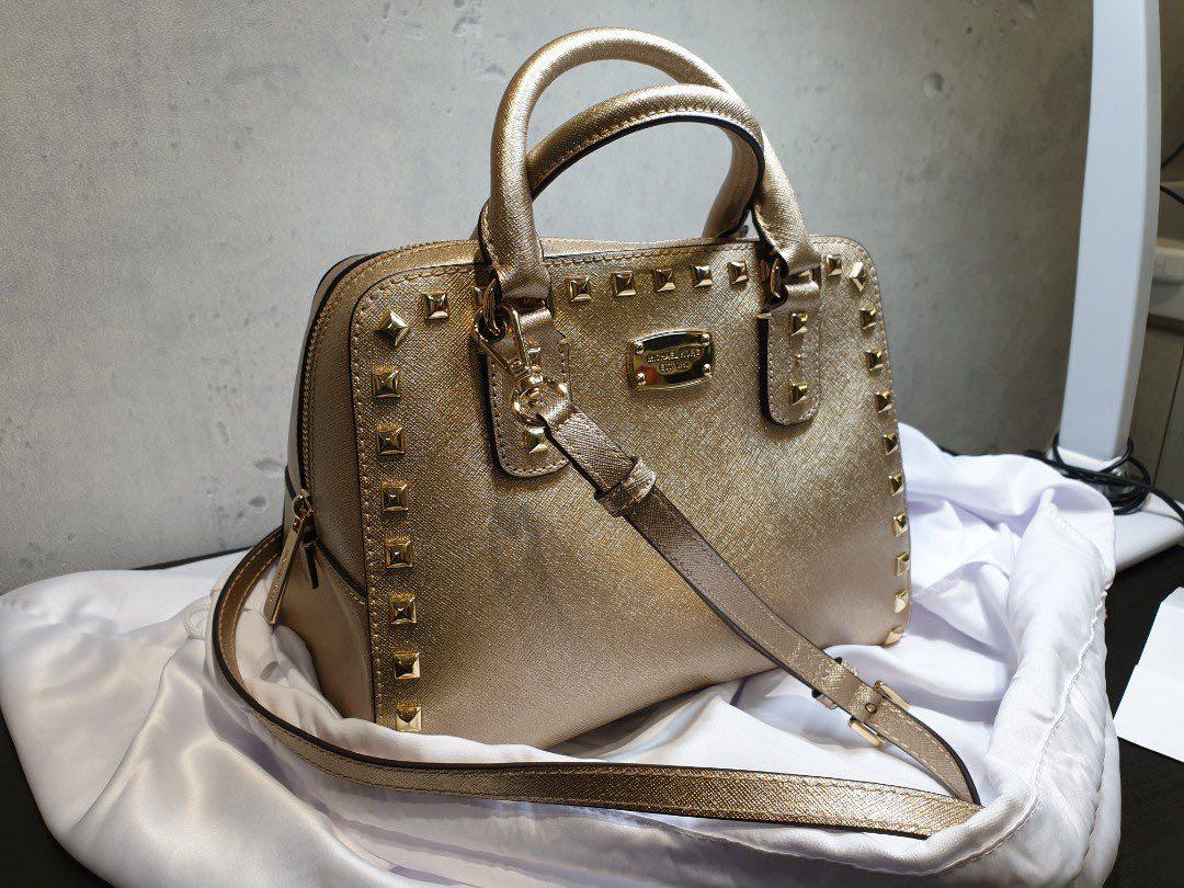 pale gold bag