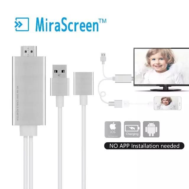 Lightning hdtv hotsell cable android