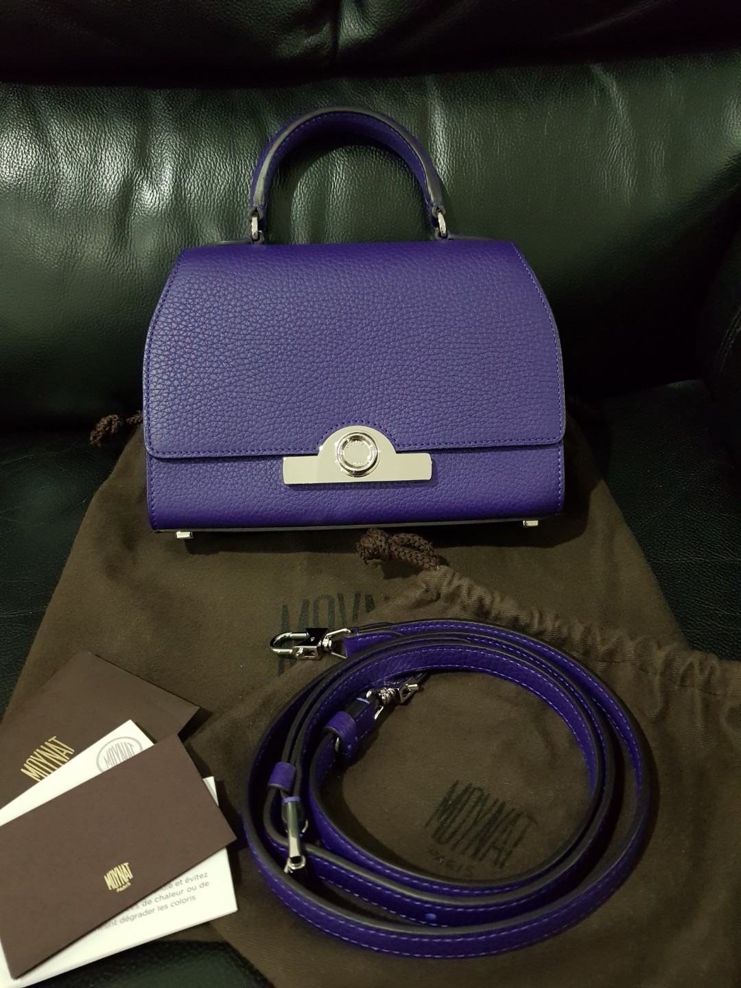 FIRE SALE! Moynat Rejane Mini, Luxury, Bags & Wallets on Carousell