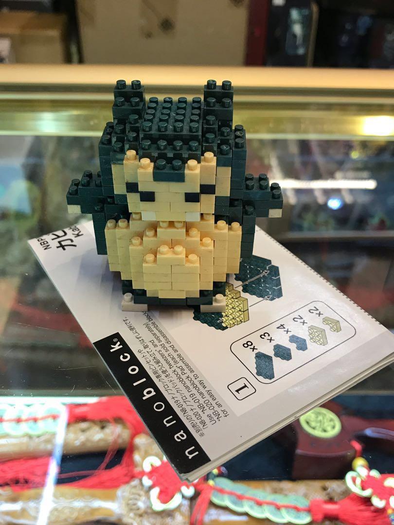 nanoblocks snorlax