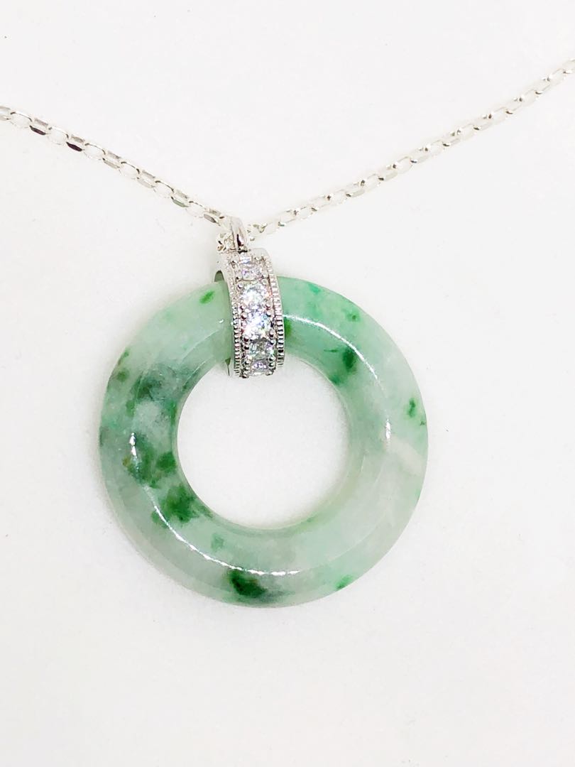 Jade ring cheap pendant