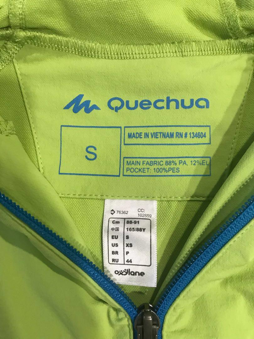 NEW : Decathlon Quechua ultralight soft shell water resistant Jacket ...