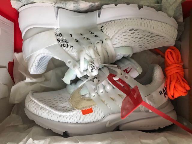 Nike x Off White Presto Women s Fashion Footwear Sneakers on