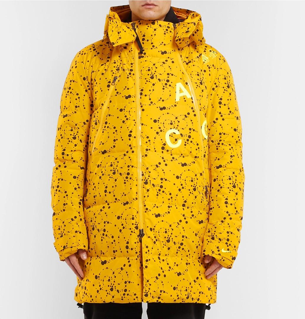 Nikelab ACG quilted down filled parka jacket Medium Men s
