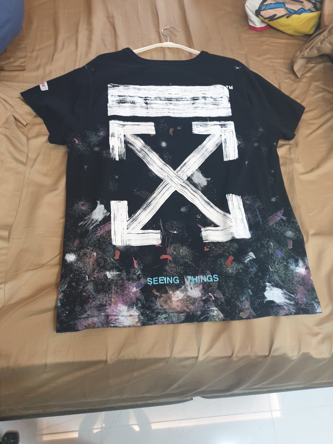 off white galaxy tee sizing