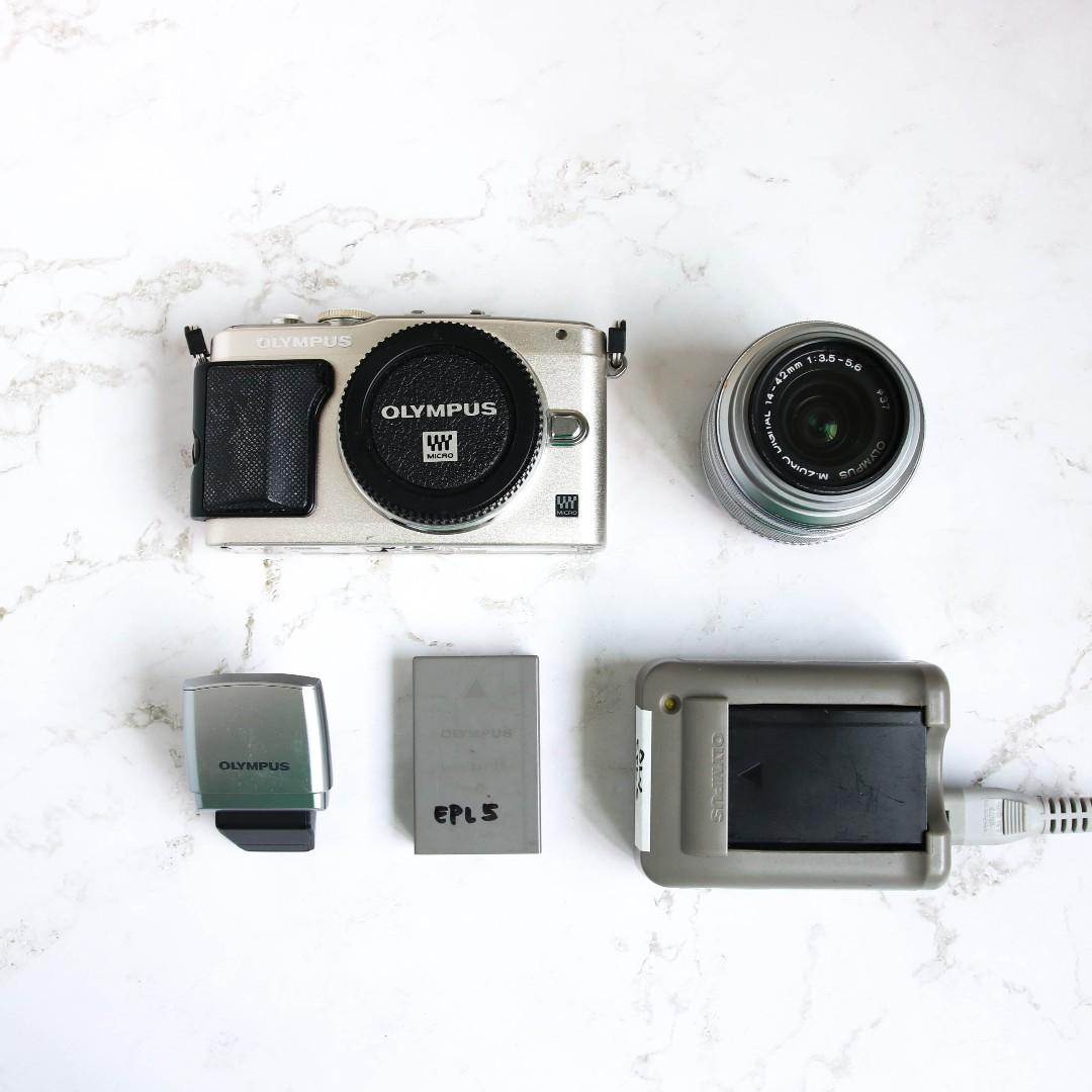 Olympus Pen Lite E Pl5 Mirrorless Micro Four Thirds Digital Kit Lens Photography Cameras Digital Cameras On Carousell