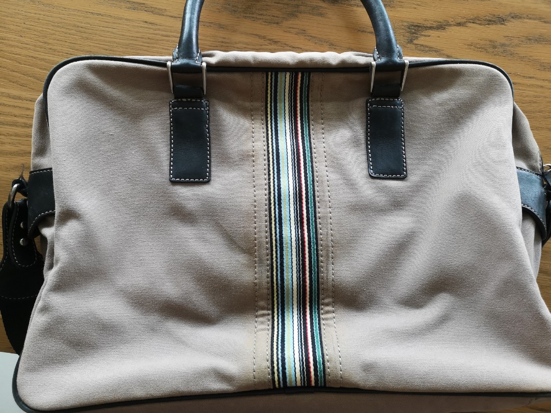 Sac Messenger (bandoulière) PAUL SMITH - Design Triumph Bike Multicolore - Taille Medium - Denim - Superbe état