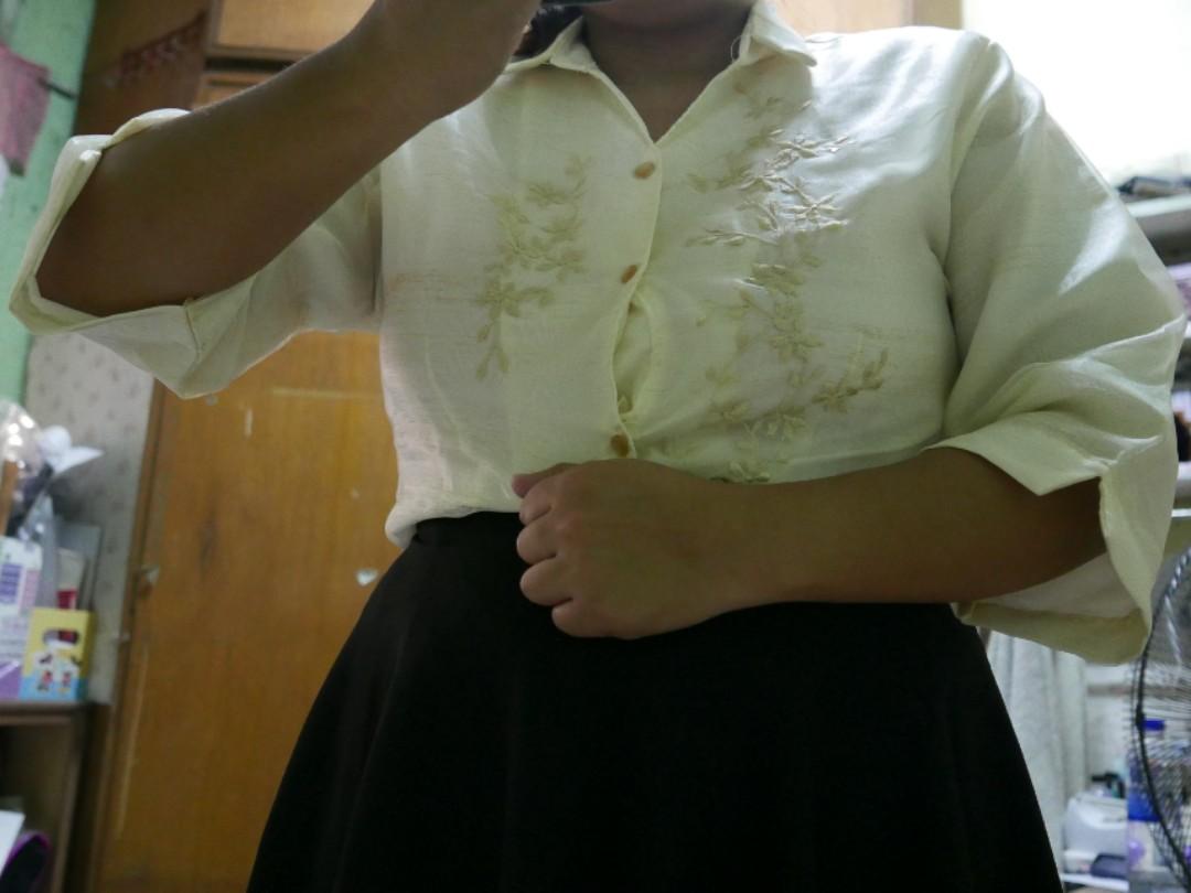 barong dress plus size