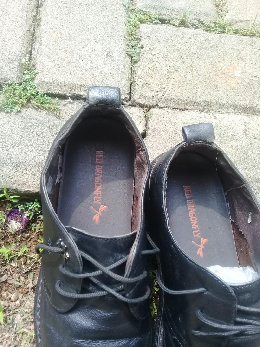 Red Dragonfly Original Fesyen Pria Sepatu Sepatu Boot Di Carousell