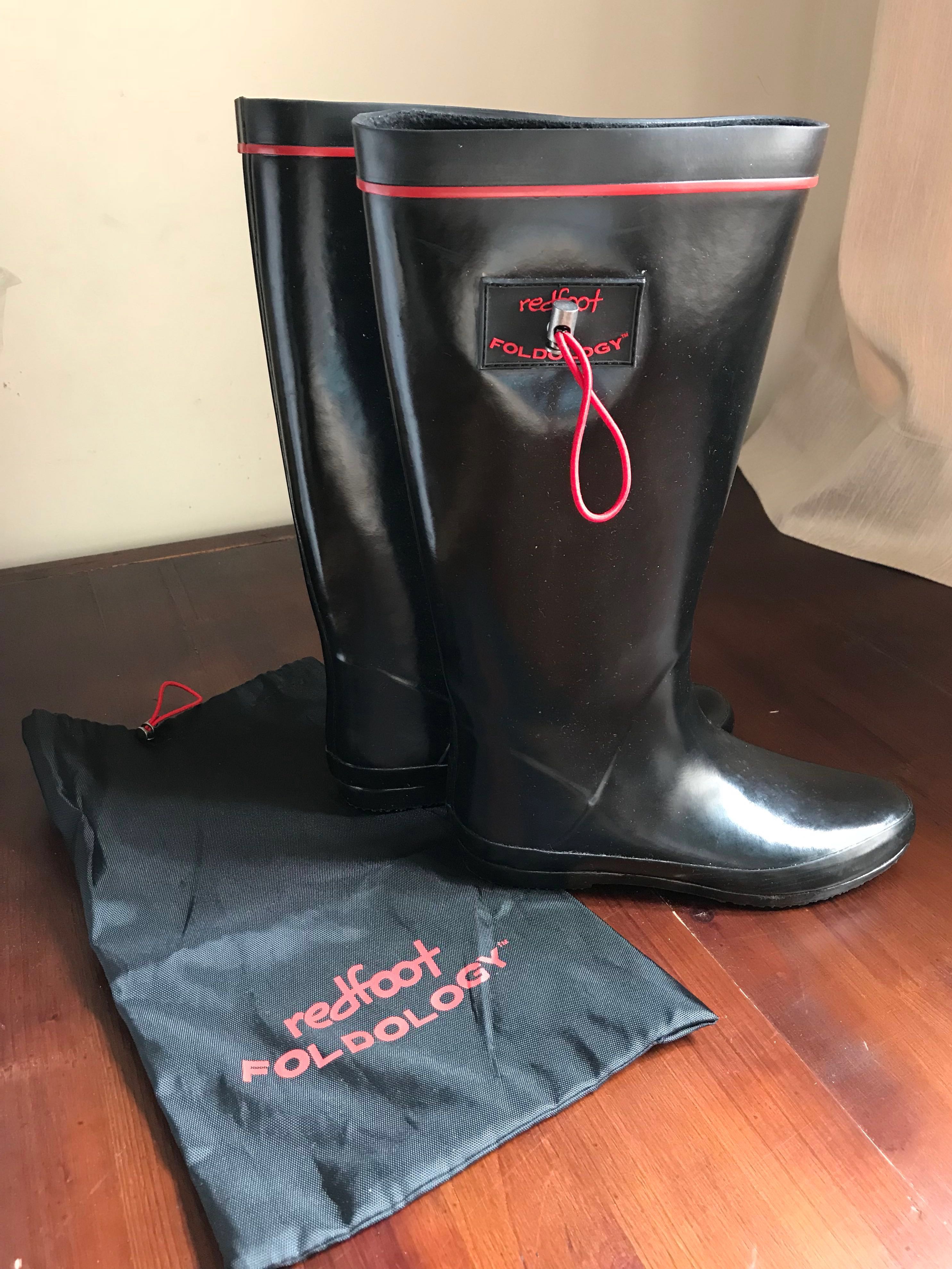 Redfoot foldable rain boots deals