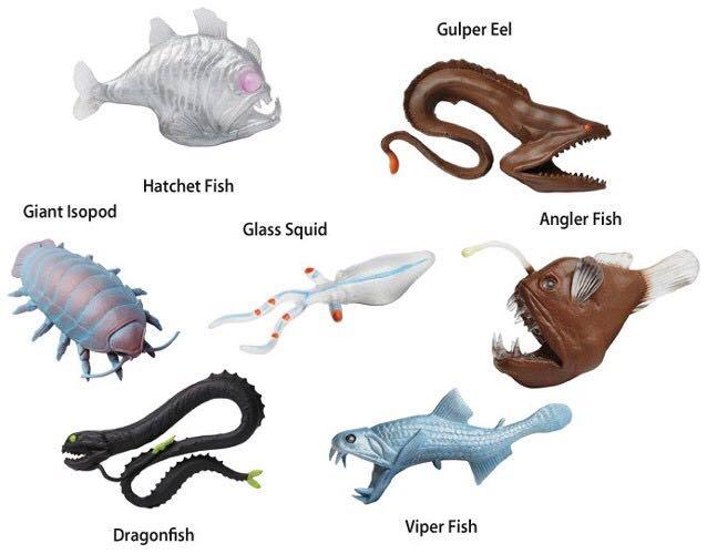 deep sea creatures toys