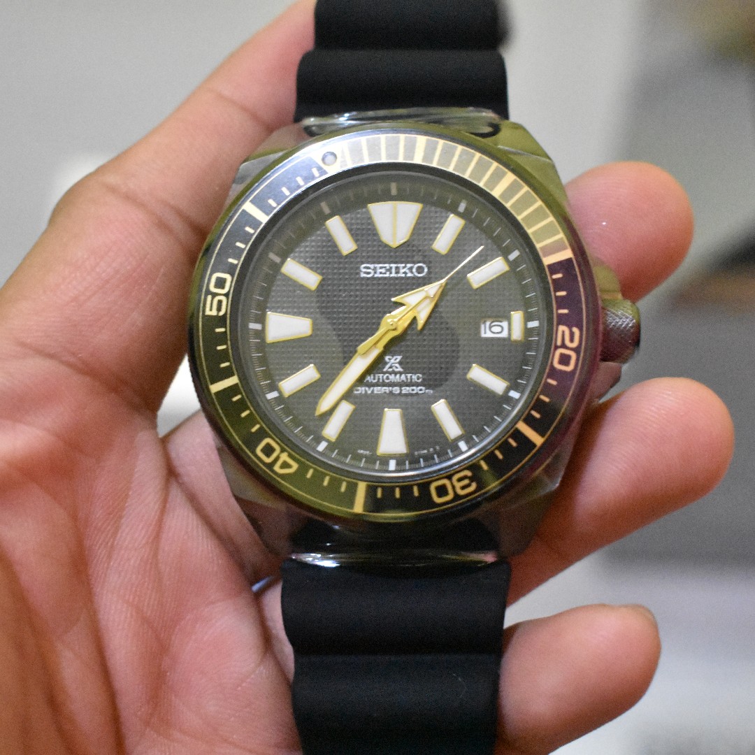 Seiko samurai sale dark knight
