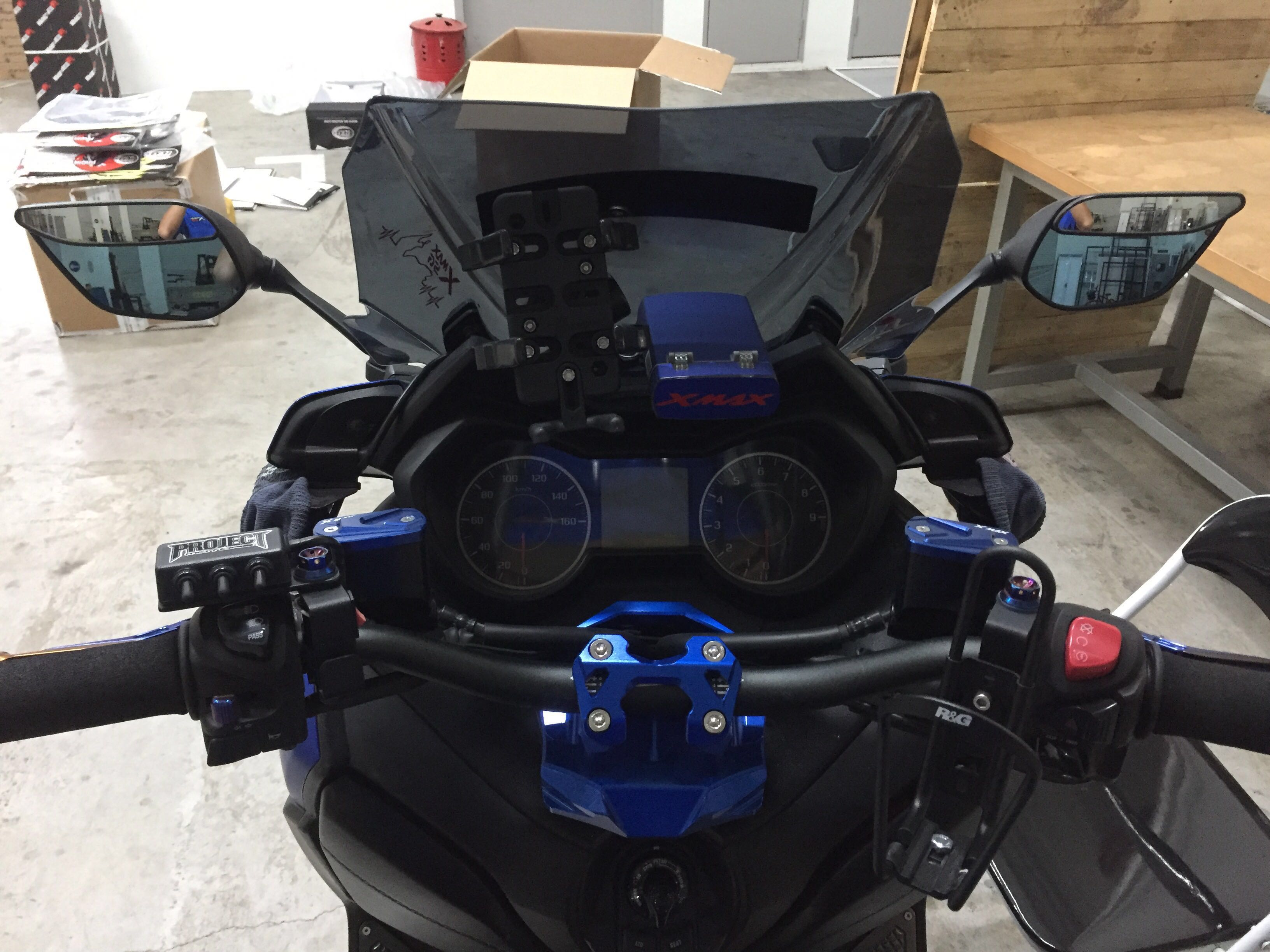 格安即決 アグラス AGRAS ハンドルポストセット φ22.2 MT-01 321-265