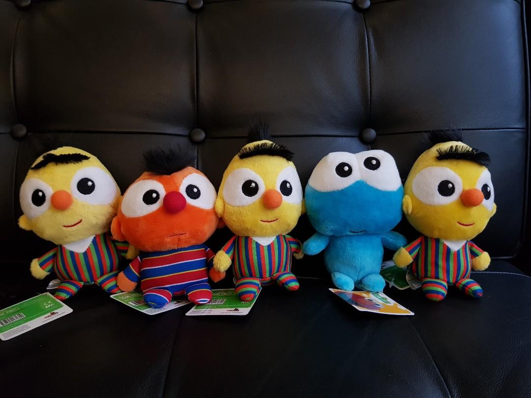 sesame street beanie plush