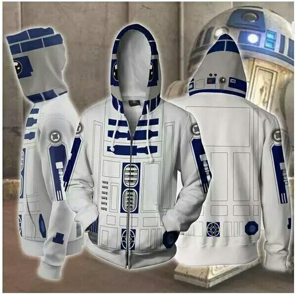 star wars zip up hoodie mens