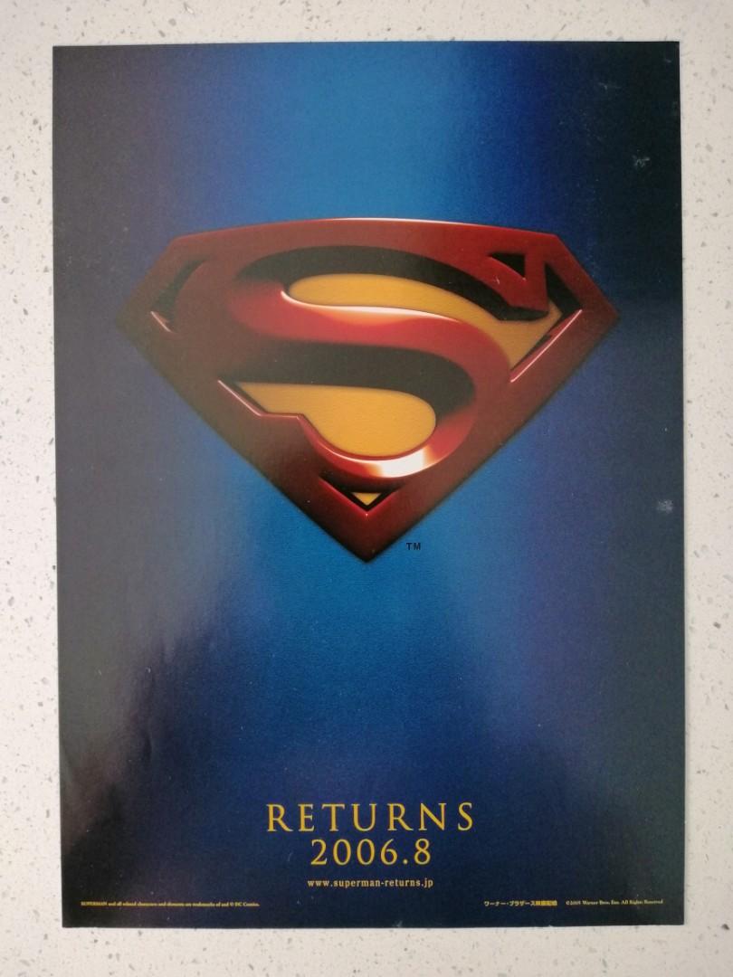 Superman Returns Movie Poster 2006 Hobbies Toys Memorabilia