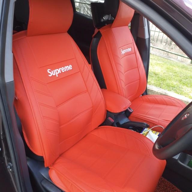 Supreme car shop seat covers
