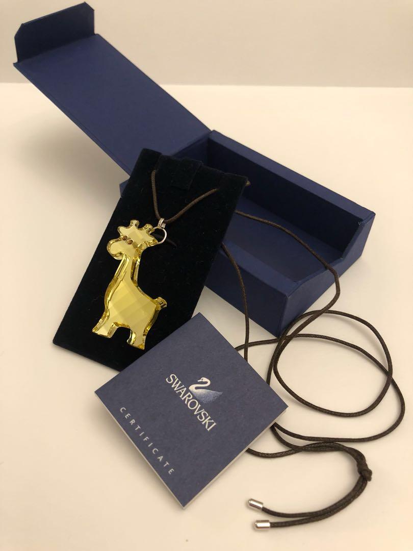 Swarovski cheap giraffe necklace