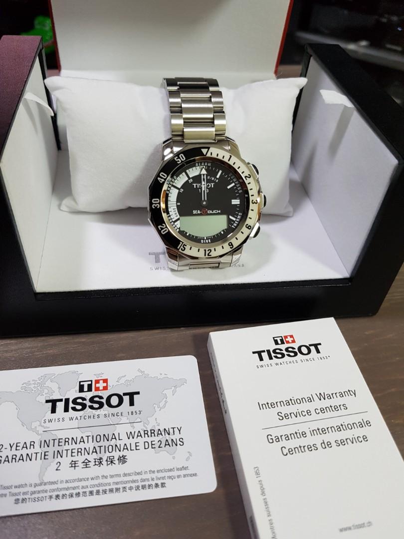 Tissot Sea Touch Diver Watch Brand New In Box 2 Years Watranty Luxury Watches On Carousell