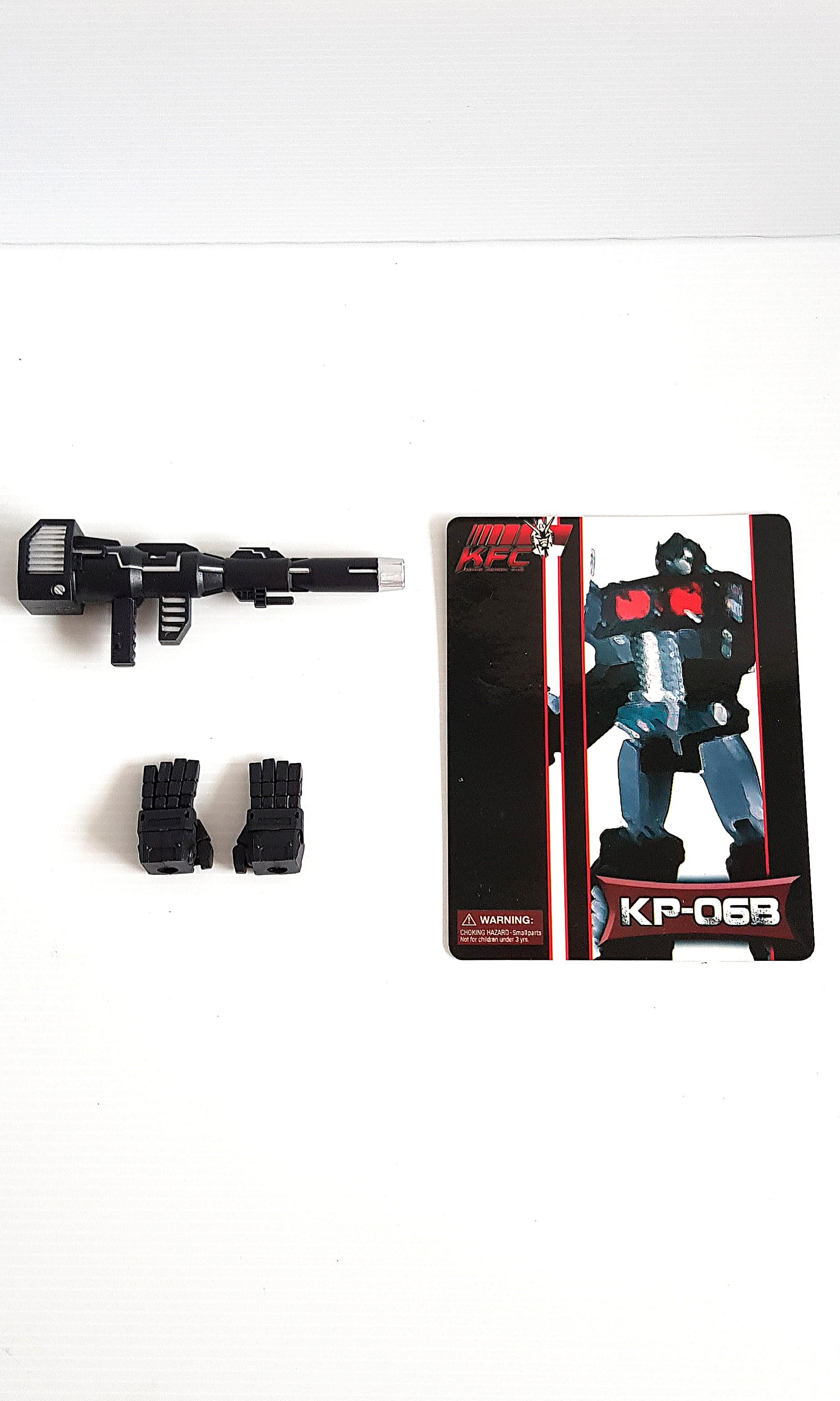 Kfc Kp 06b Hands And Gun Set For Masterpiece Mp10b In Stock Transformers Robots Action Figures