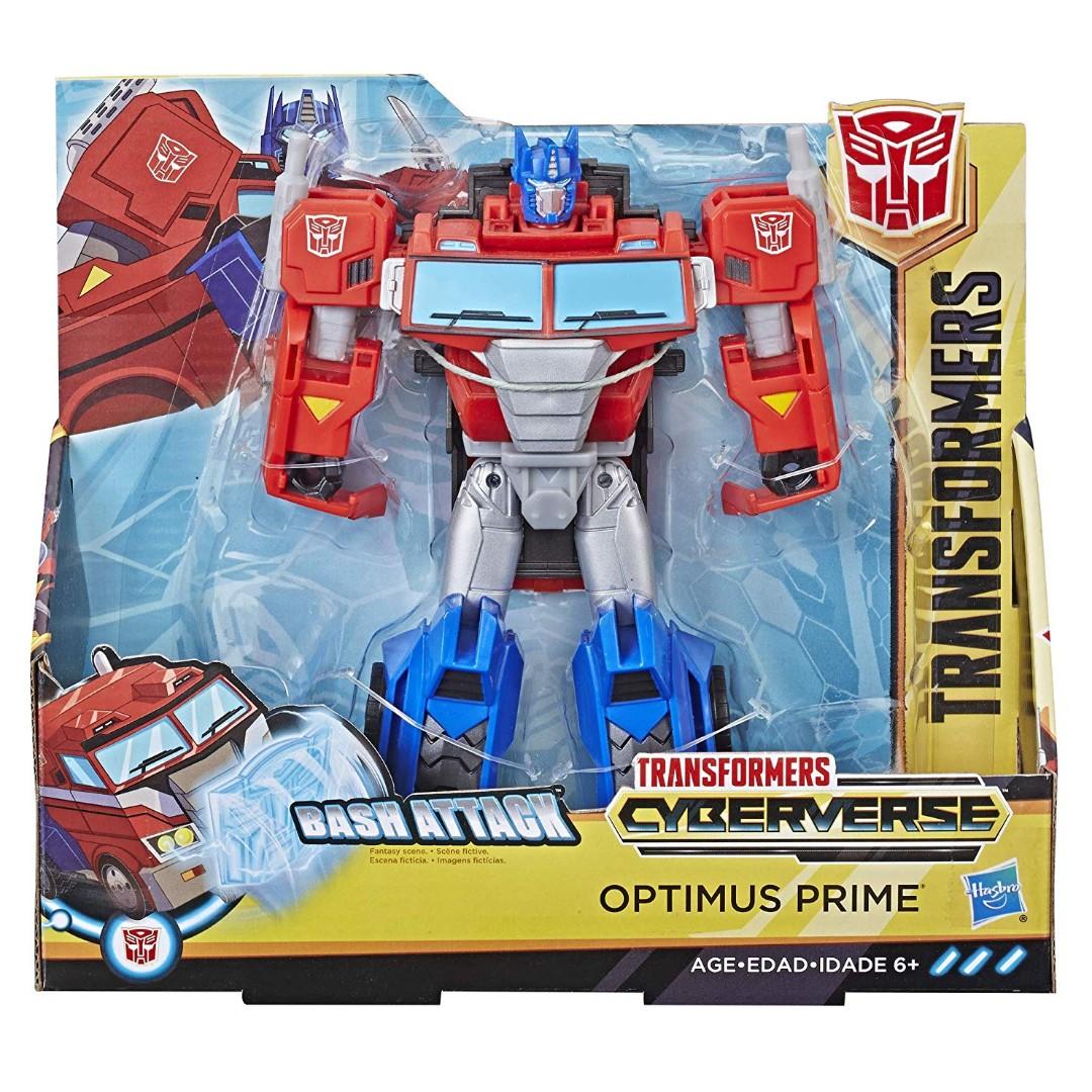 Transformers Cyberverse Action Attackers Ultra Class Optimus Prime Toys Games Bricks Figurines On Carousell