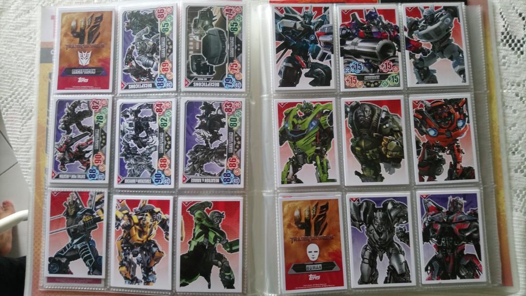 transformers card binder Topps Collector Binder, Hobbies & Toys, Toys & Games on Carousell pocket PRO Transformers 40th anniversary card binder