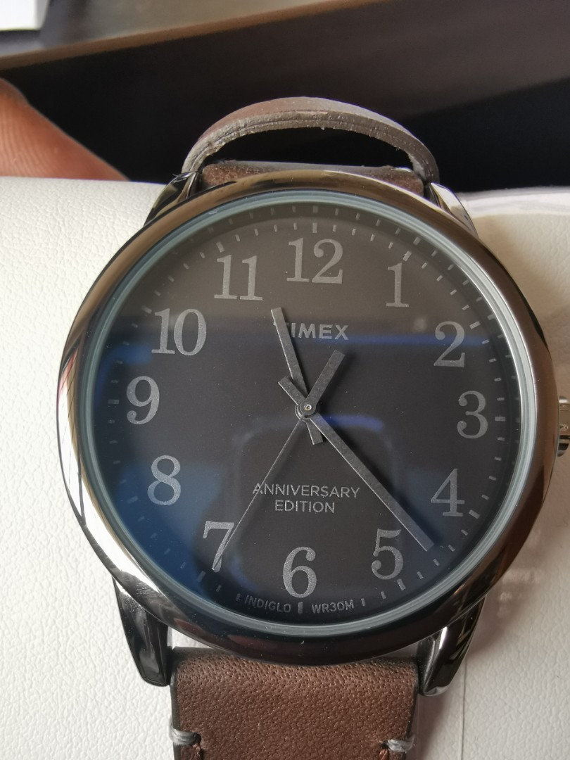 Timex easy reader store 40th anniversary green