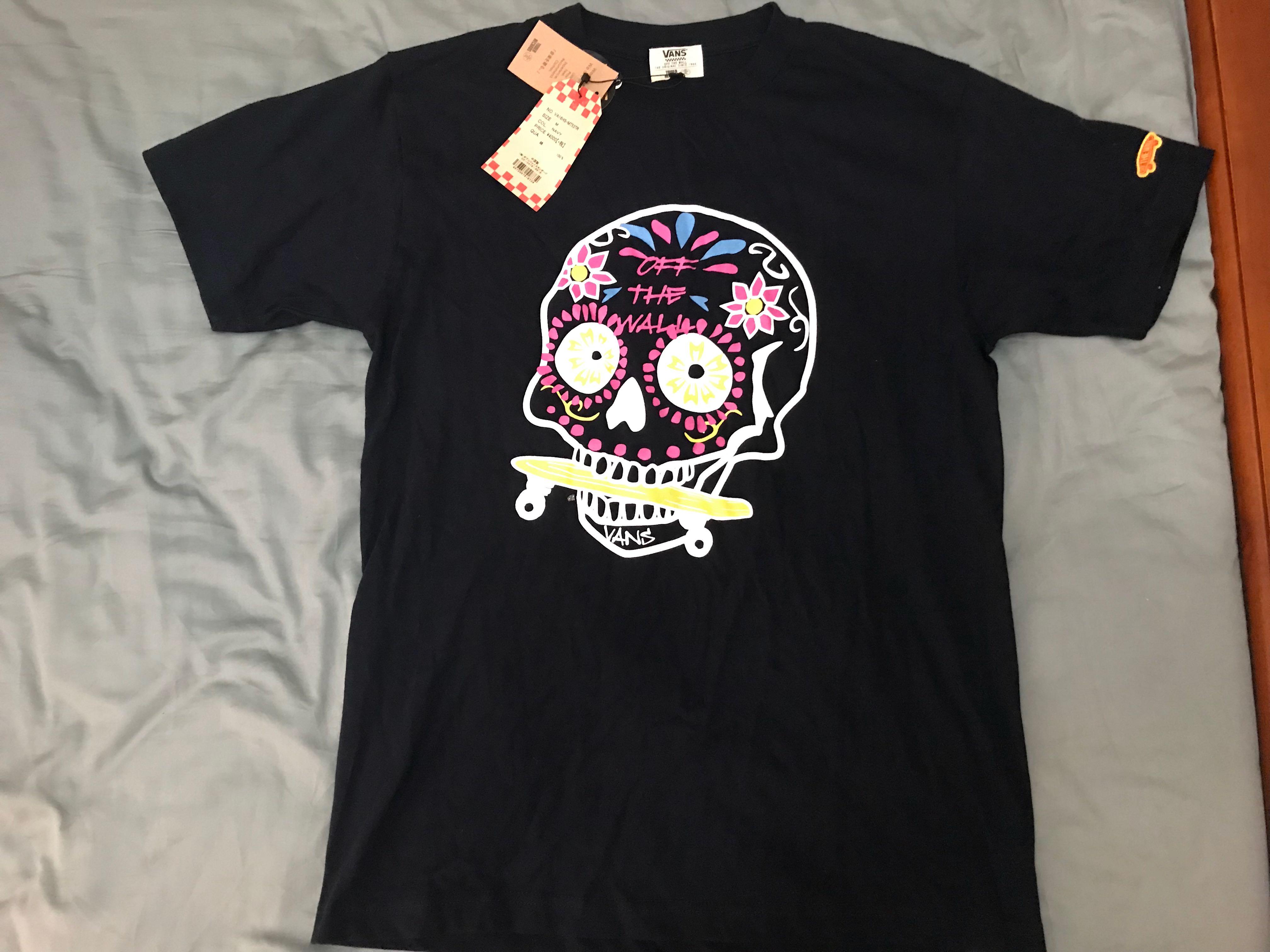 vans skull shirt