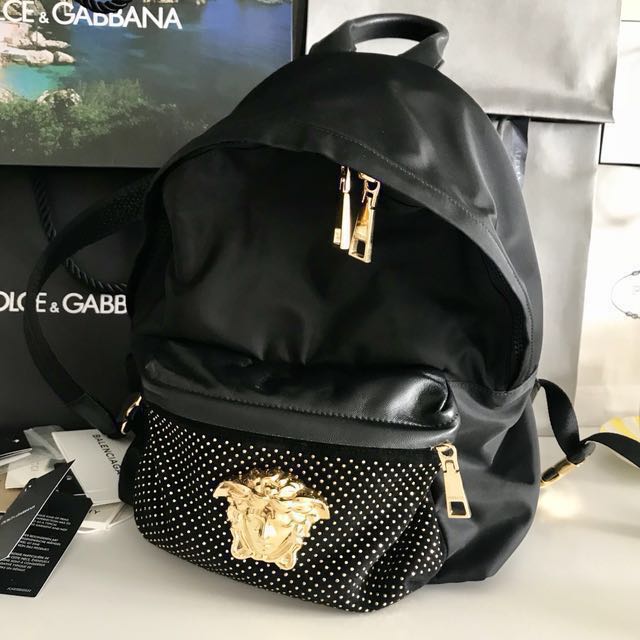 versace backpack the bay