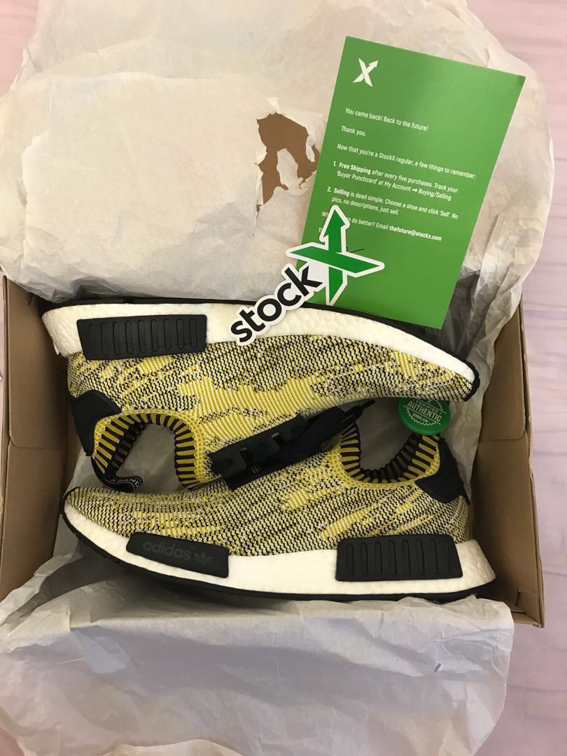 Adidas nmd yellow camo amazon shop