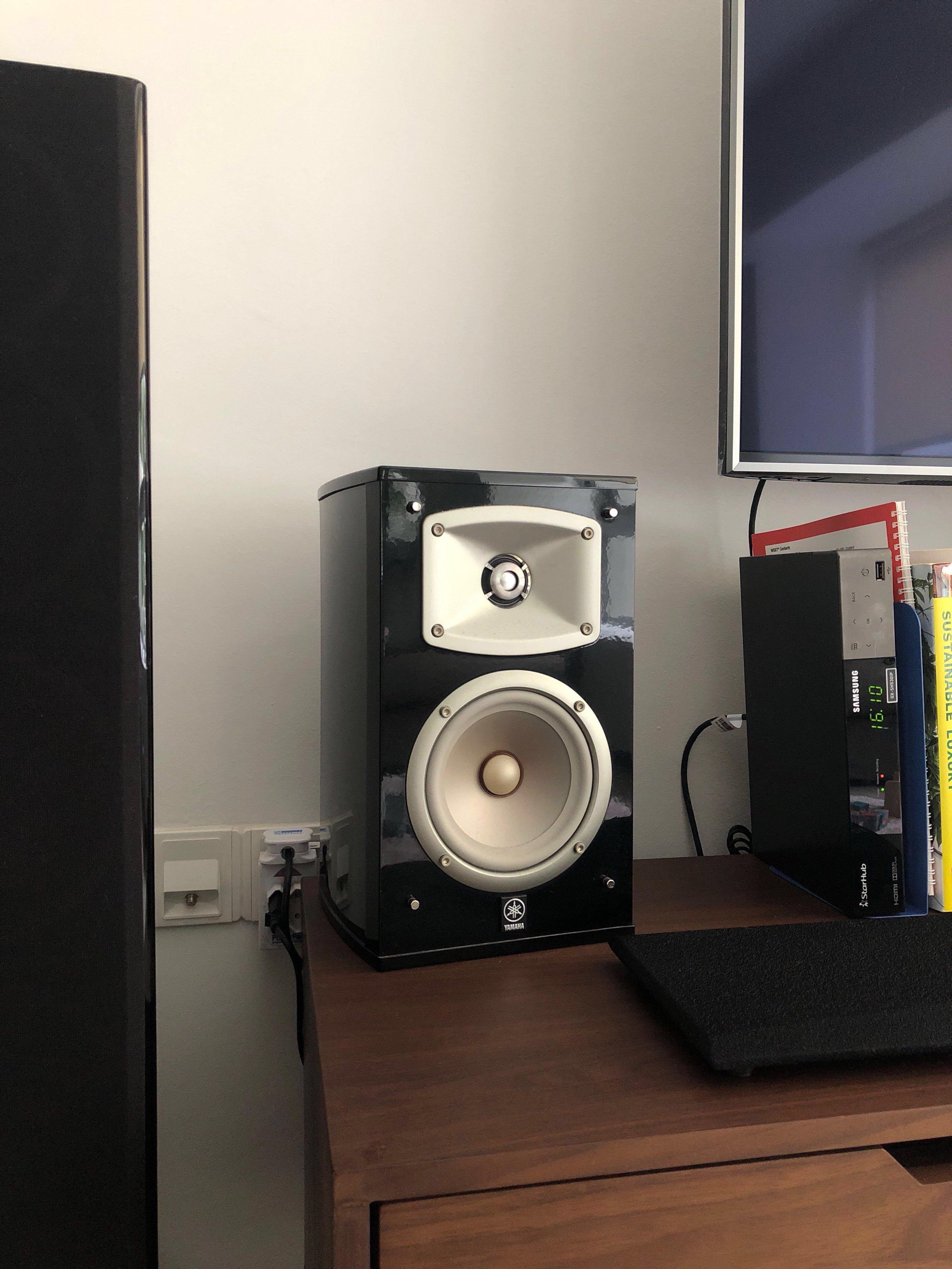 Yamaha Hifi Bookshelf Speakers Music Media On Carousell