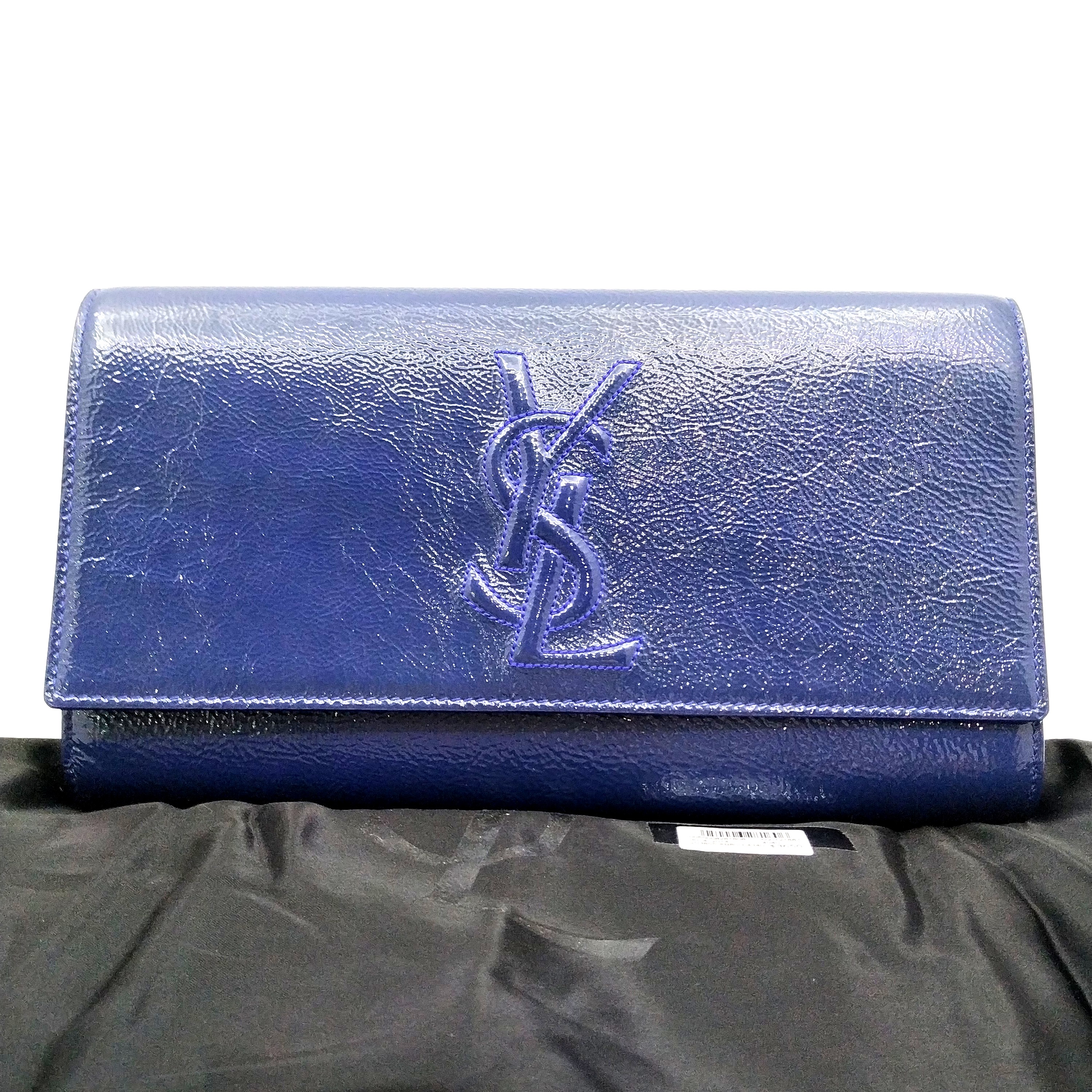 ysl snakeskin clutch