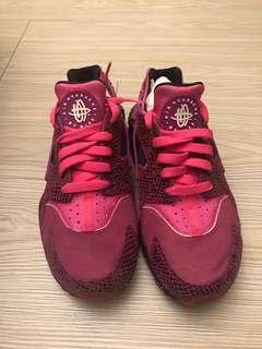 Nike 武士鞋 桃紅 客製版